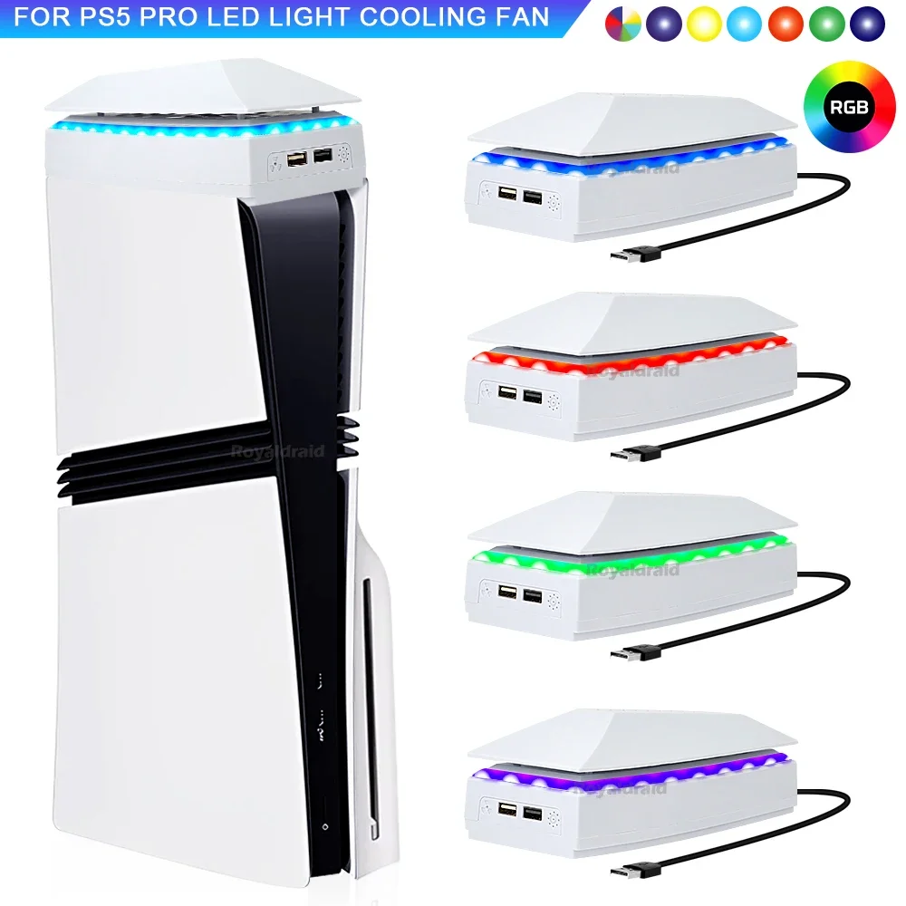 Console Cooling Fan - Top Cooling Fan for PS5 PRO