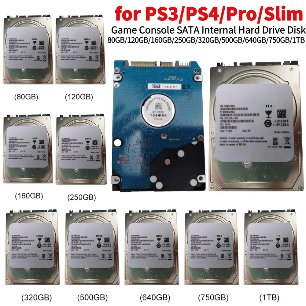 Gaming Console Ps3 - High Speed 300M/s SATA Interface Internal