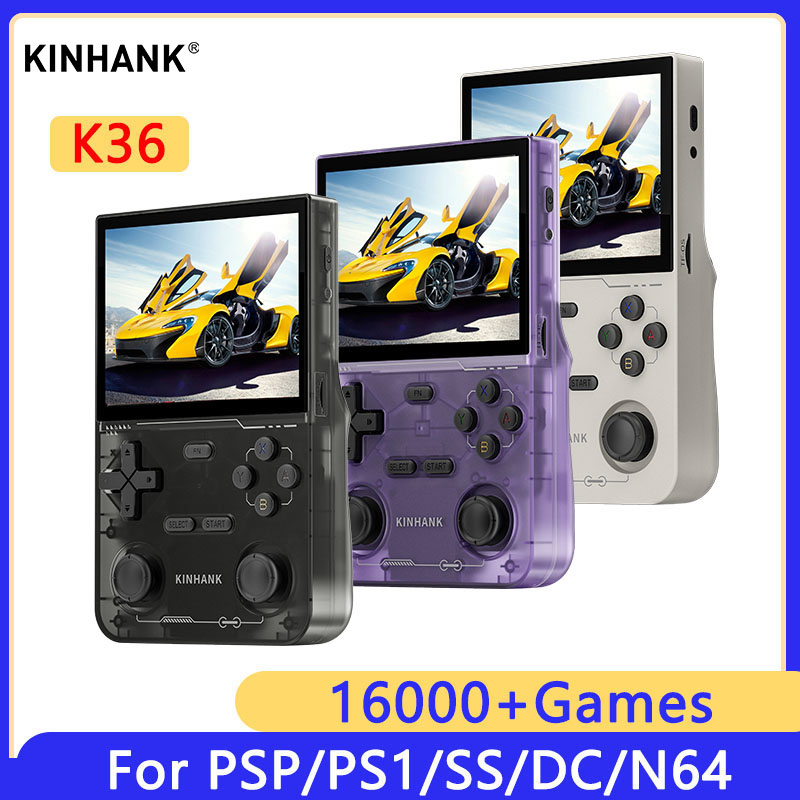 Gaming Console Android - KINHANK K36 Retro Handheld Video Game