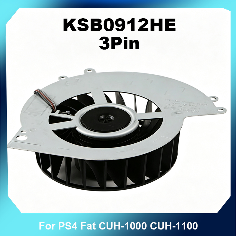 Console Cooling Fan - KSB0912HE 3Pin Internal Cooling Fan Replacement