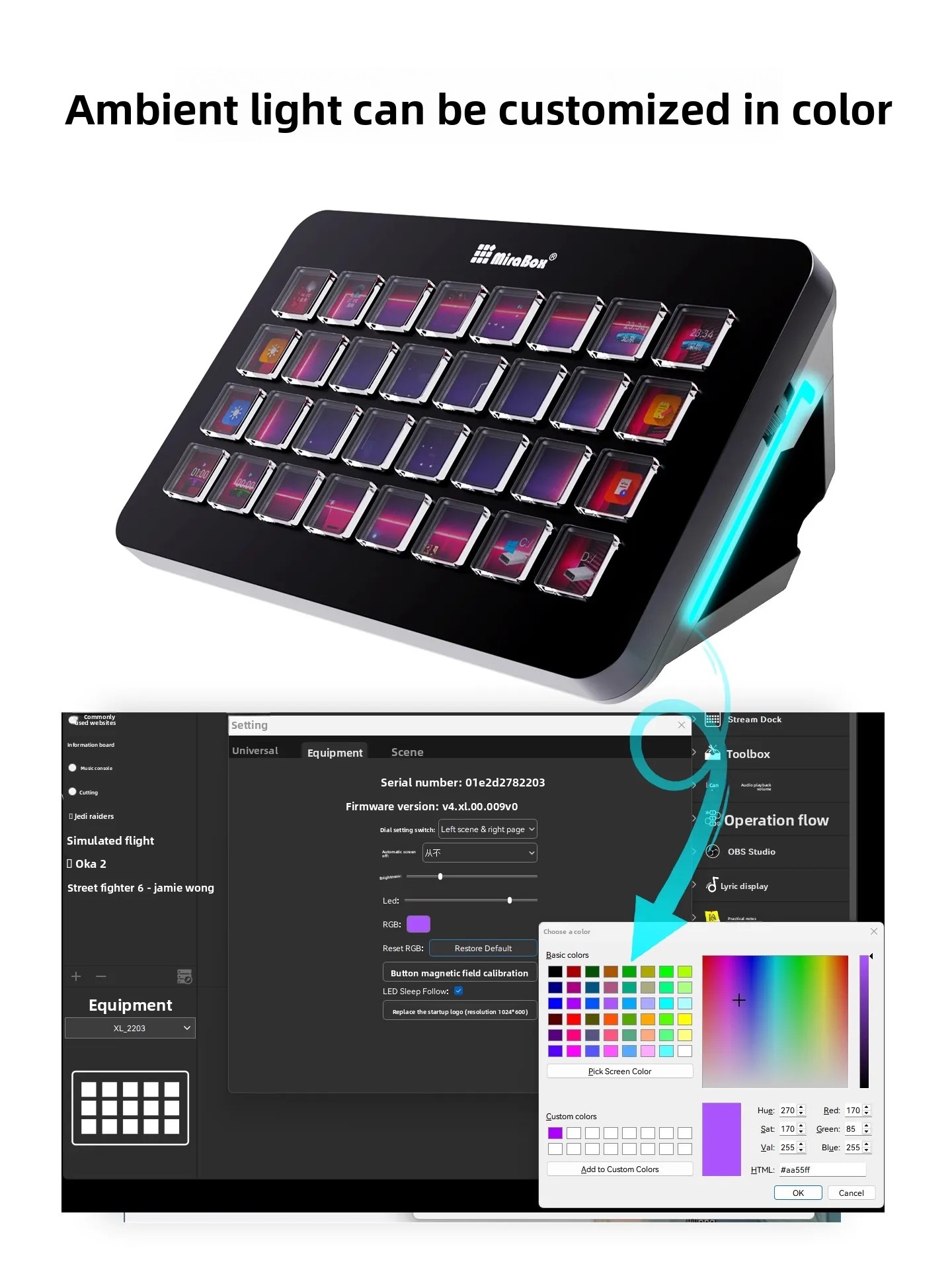 Mirabox XL Stream Deck Macro K - огляд і ціна Gaming Console With Keyboard