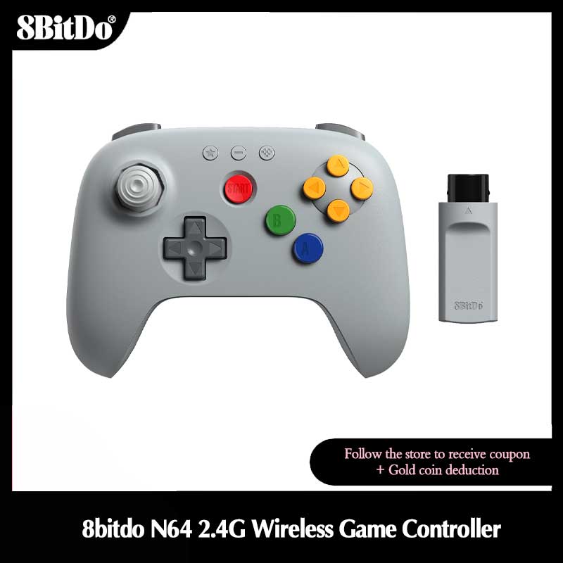 8BitDo N64 2.4G Wireless Gamin - огляд і ціна Gaming Console Android