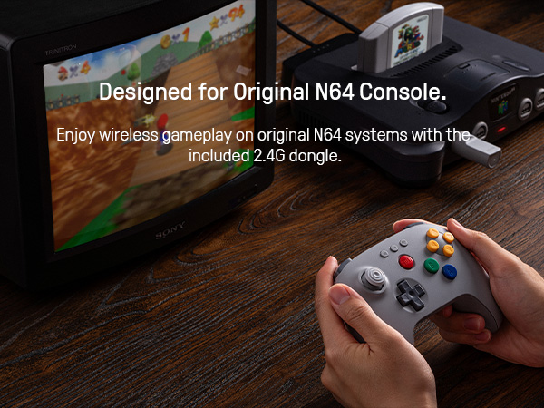 8BitDo N64 2.4G Wireless Gamin - огляд і ціна Gaming Console Android