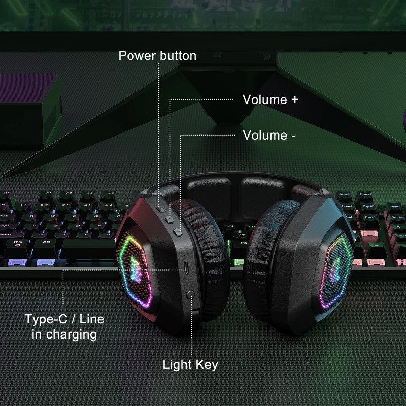 ONIKUMA B100 Wireless Gaming H - огляд і ціна Gaming Console Apple