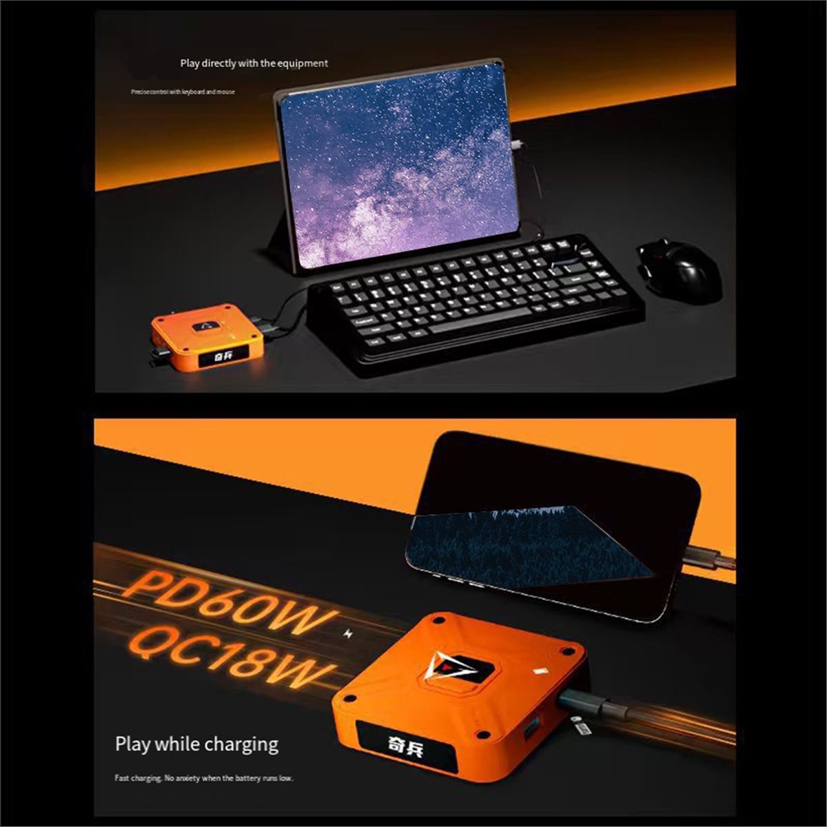 AX360M Keyboard and Mouse Adap - огляд і ціна Gaming Console With Keyboard