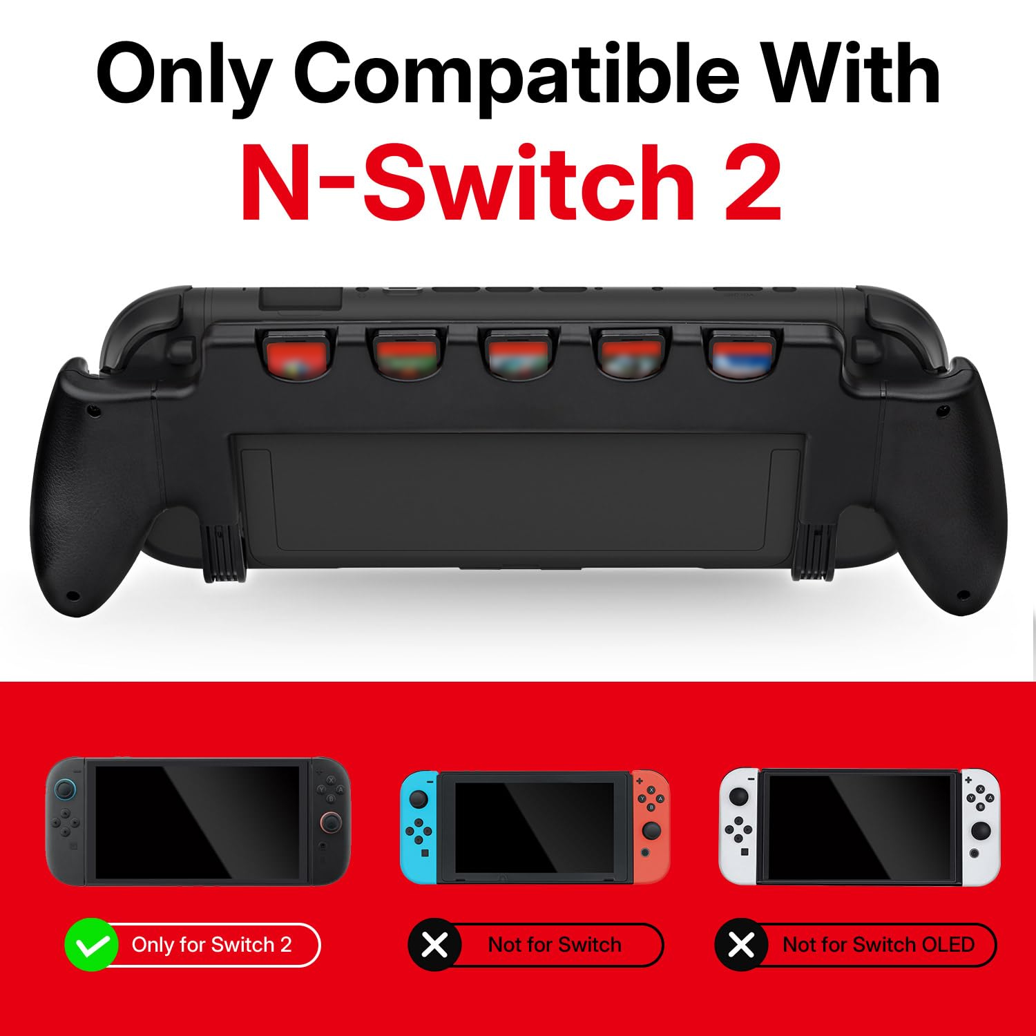 Hand Grip Case For Nintendo Sw - огляд і ціна Gaming Card Holder