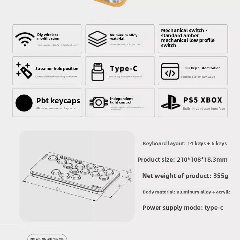 DOIO KBGM-H06M+ Portable Gamin - огляд і ціна Gaming Console With Keyboard