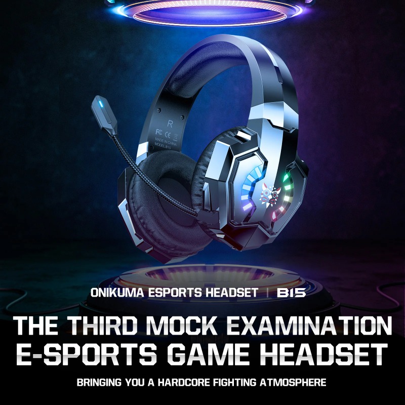 ONIKUMA B15 Gaming Headset Wir - огляд і ціна Gaming Console Apple