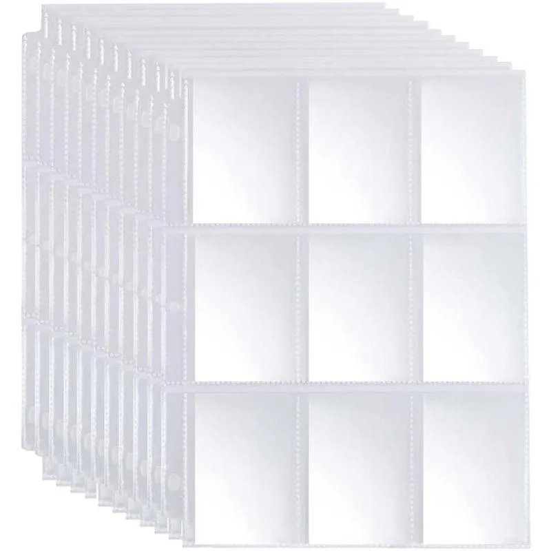 50pcs 9 Pocket Trading Gaming  - огляд і ціна Gaming Card Holder