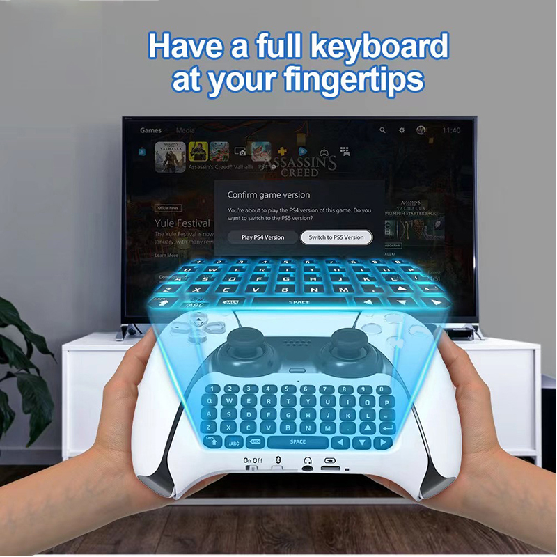 Wireless Bluetooth Keyboard Fo - огляд і ціна Gaming Console With Keyboard