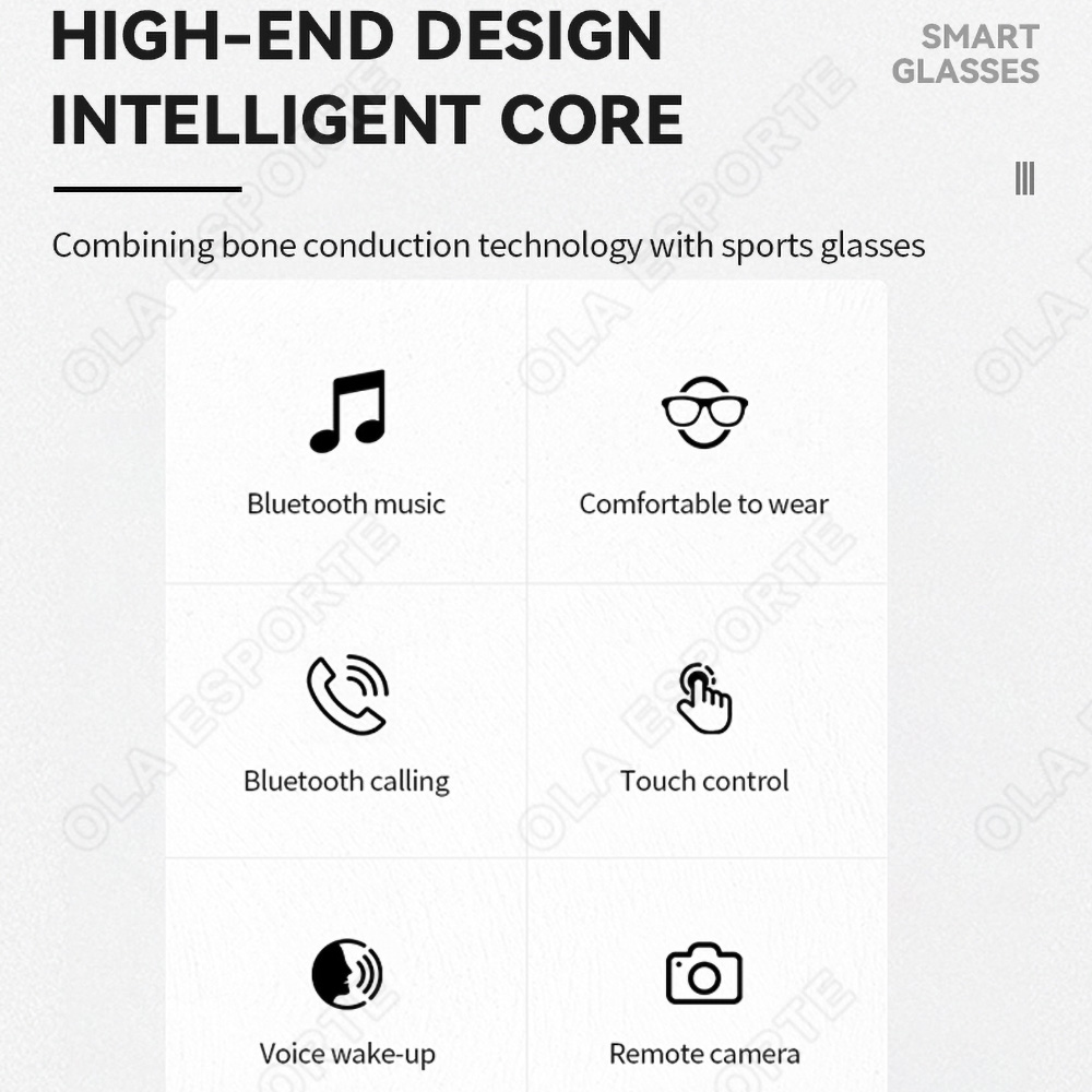 NEW Smart Glasses V5.3 Bluetoo - огляд і ціна Headset Gaming Console