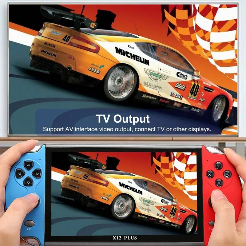 X12 Plus Portable Gaming Conso - огляд і ціна Gaming Console X12