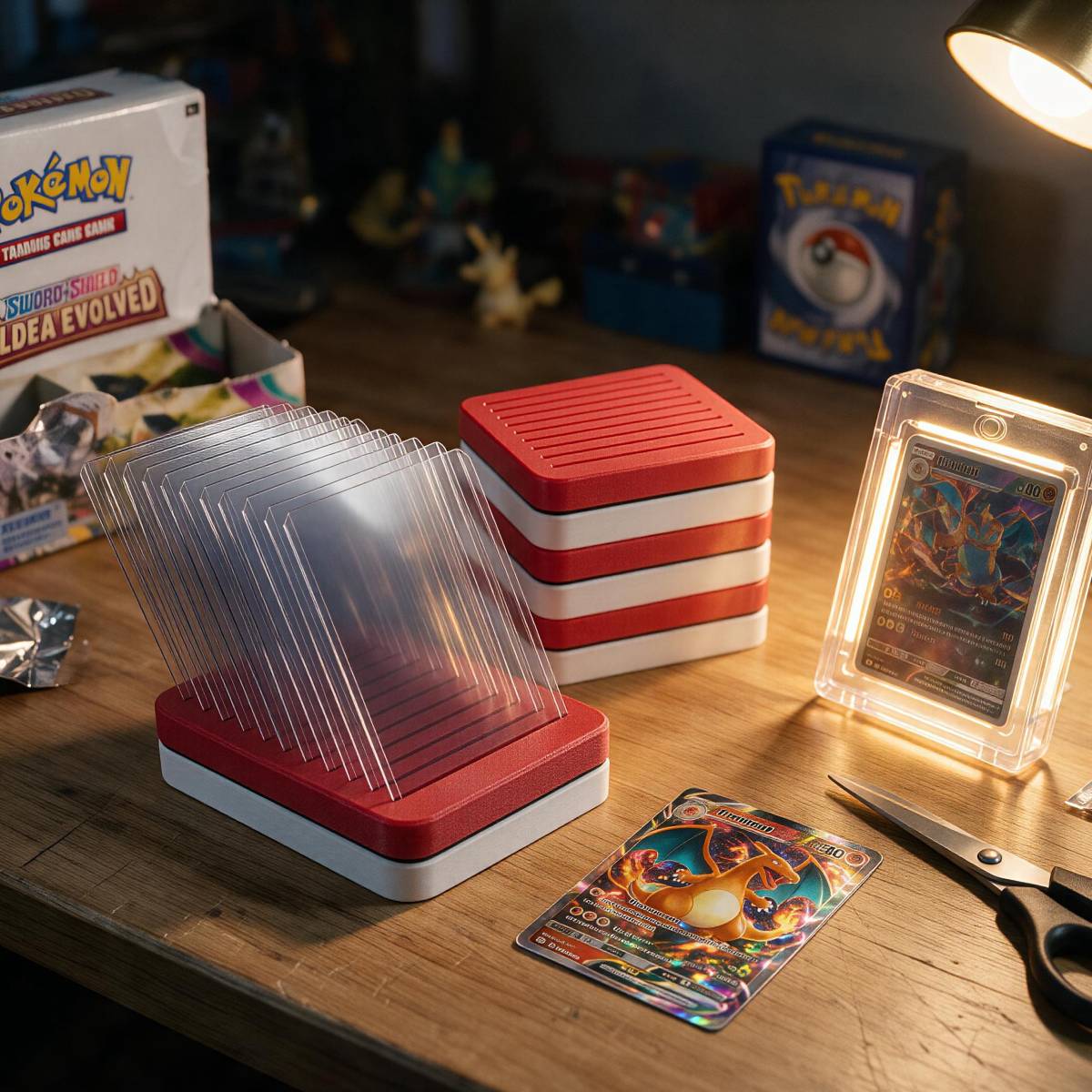 Desktop PLA Card Display Frame - огляд і ціна Gaming Card Holder