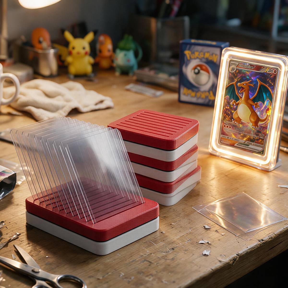 Desktop PLA Card Display Frame - огляд і ціна Gaming Card Holder