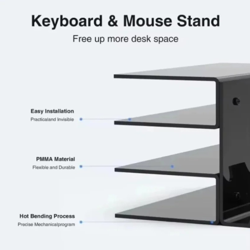 Keyboard Stand 3 Tier Acrylic  - огляд і ціна Gaming Console With Keyboard