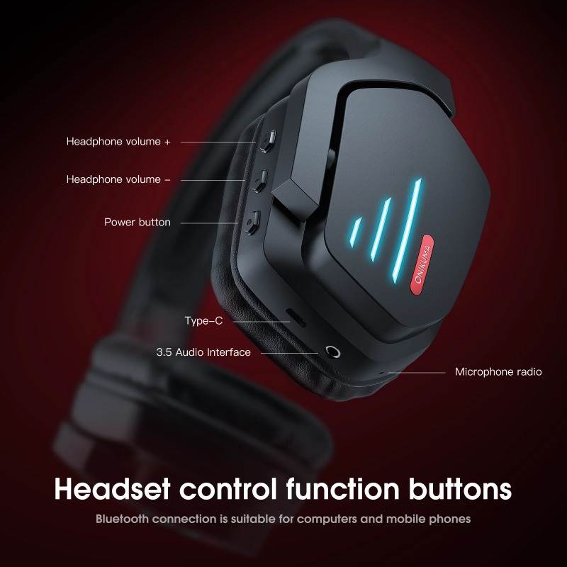 ONIKUMA B60 Wireless Gaming St - огляд і ціна Gaming Console Apple