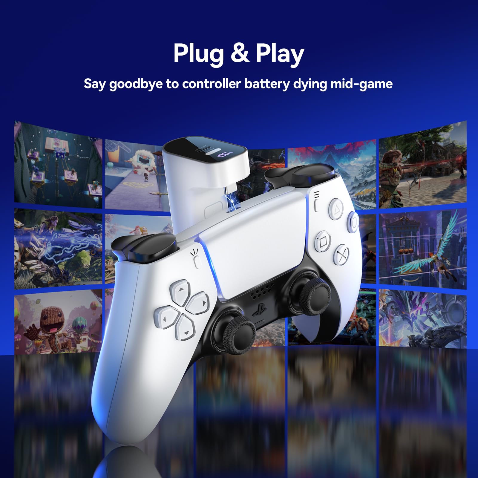 Charger for PS5 Controller, Ba - огляд і ціна Sony Controller Dualsense