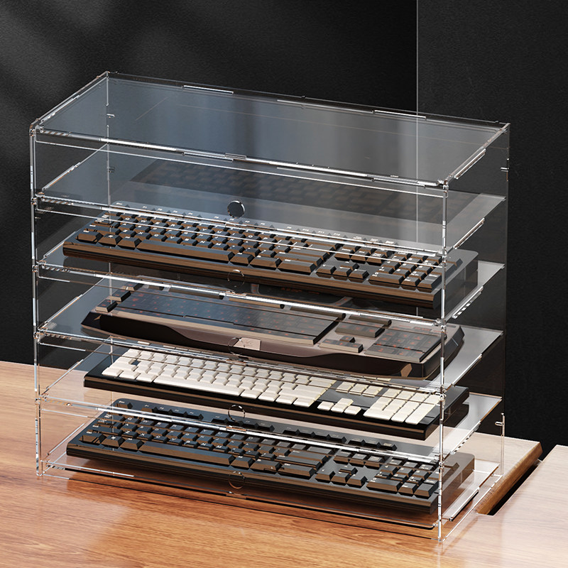 Premium Clear Acrylic Dustproo - огляд і ціна Gaming Console With Keyboard