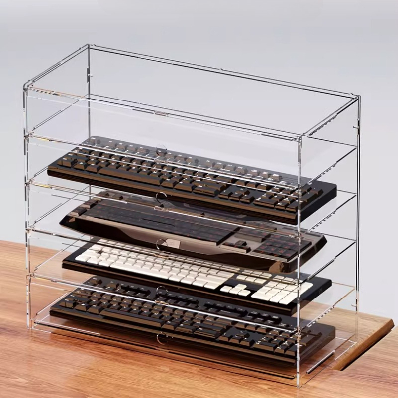Premium Clear Acrylic Dustproo - огляд і ціна Gaming Console With Keyboard