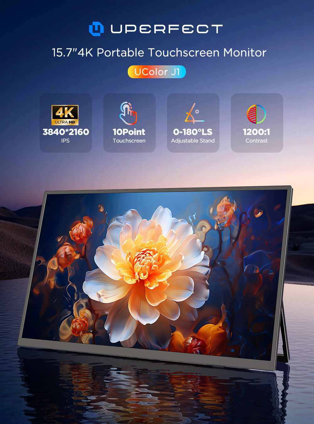 UPERFECT 4K Portable Monitor T - огляд і ціна Gaming Console X80