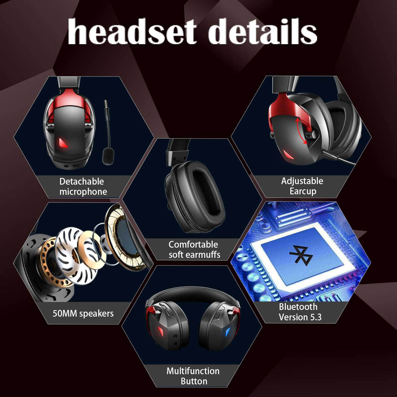 Wireless Gaming Headset with D - огляд і ціна Headset Gaming Console