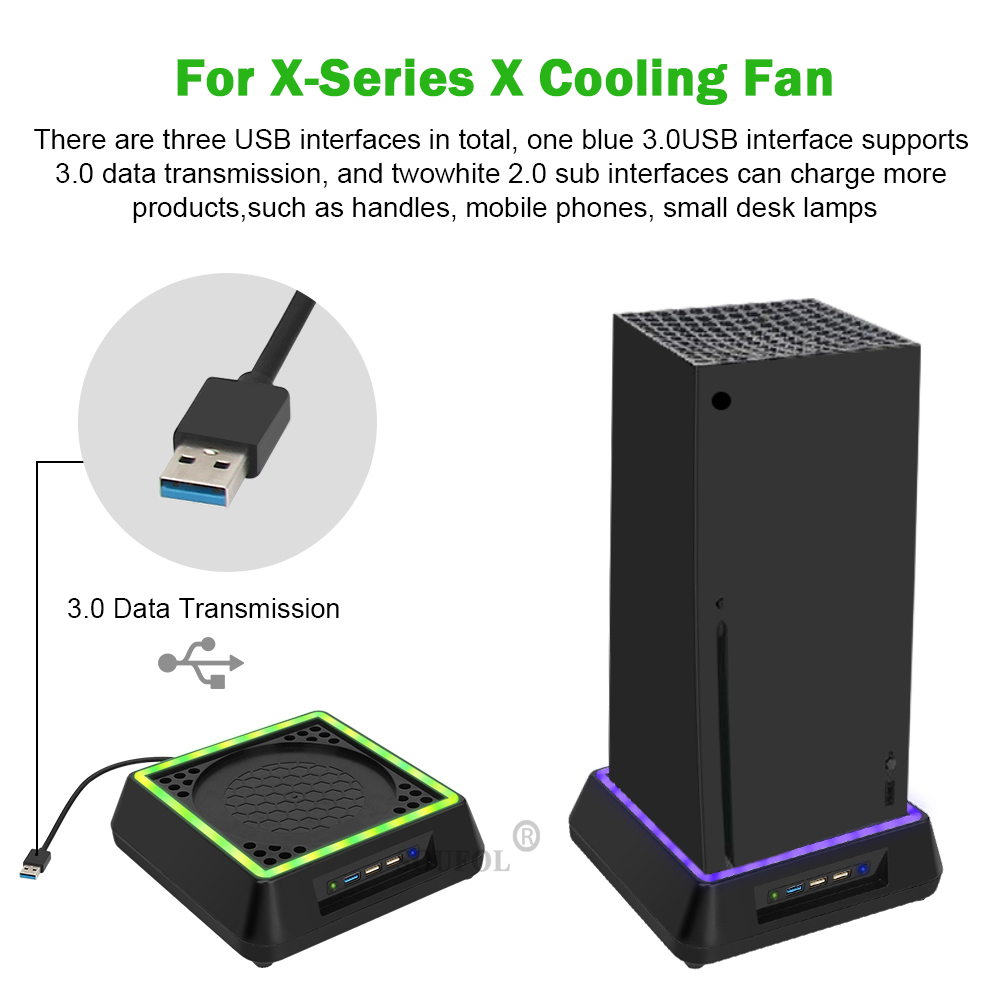 For Xbox Series X Console Cool - огляд і ціна Console Cooling Fan