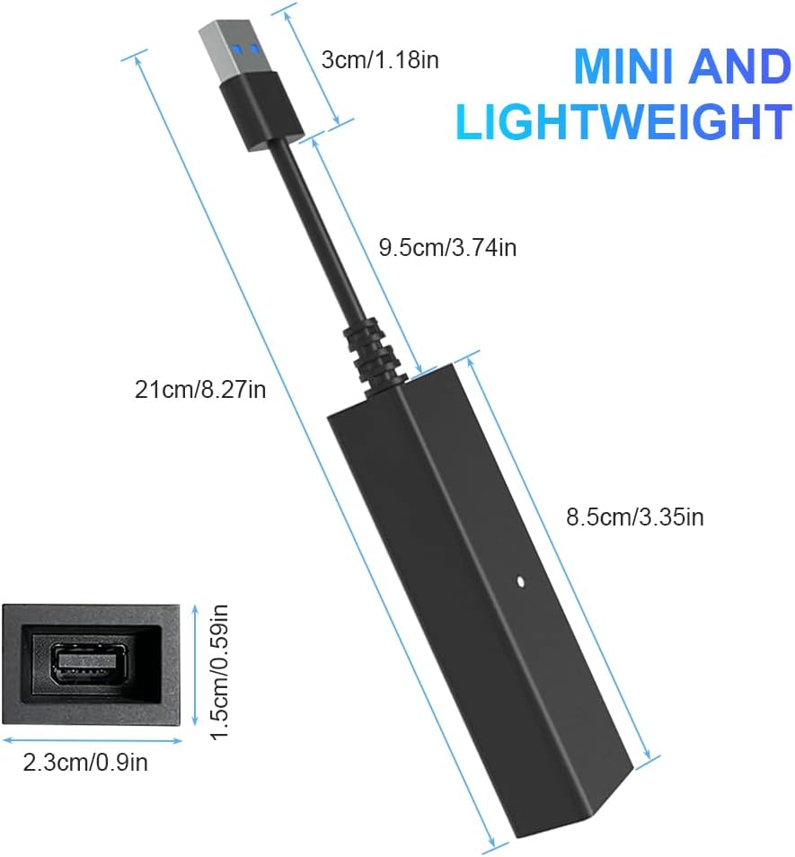 PS VR Mini Camera Adapter for  - огляд і ціна Gaming Console With Tv