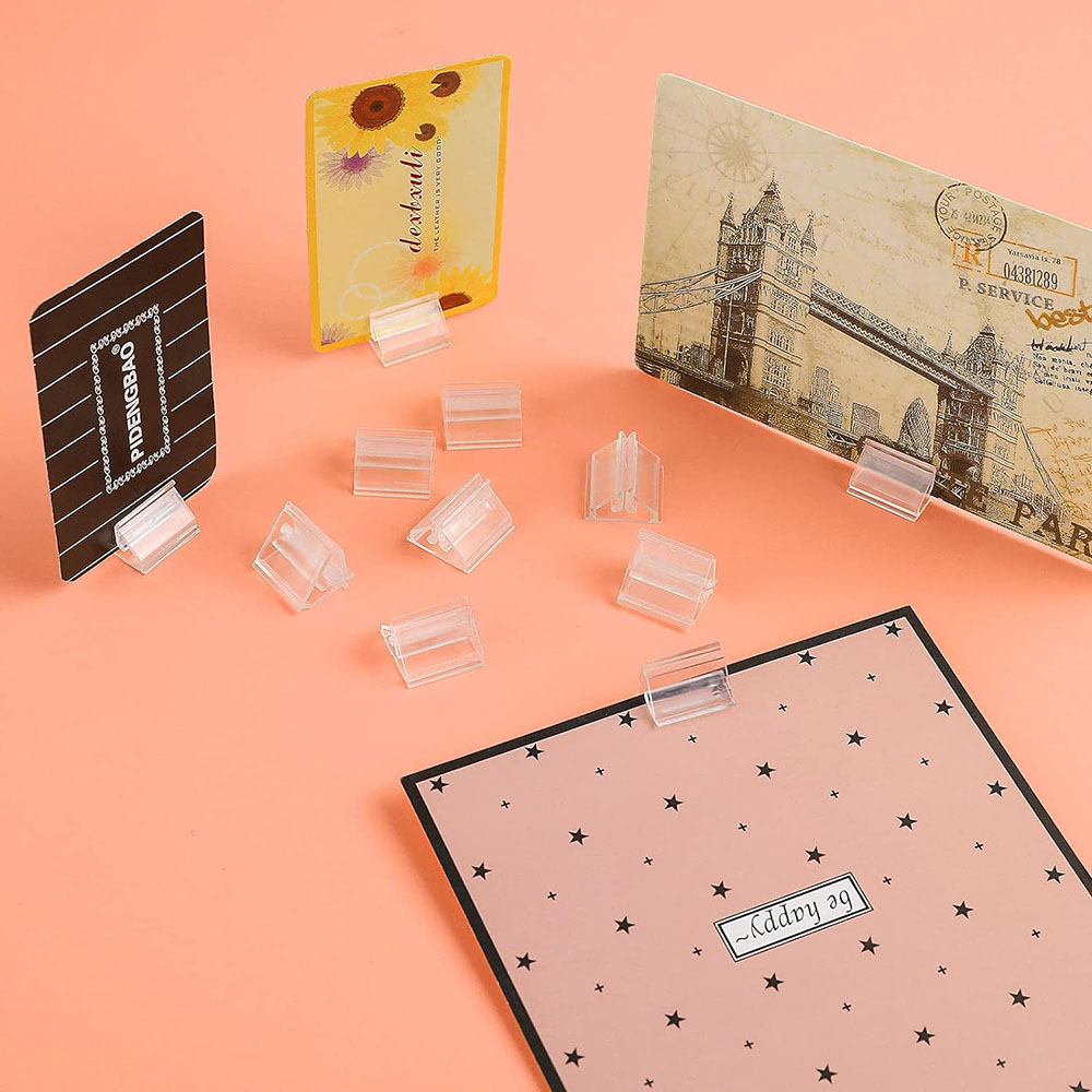 12/24/48Pcs Mini Clear Stands  - огляд і ціна Gaming Card Holder
