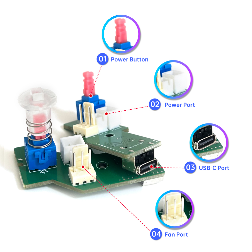 USB Type-C Power Adapter Kit F - огляд і ціна Console Cooling Fan