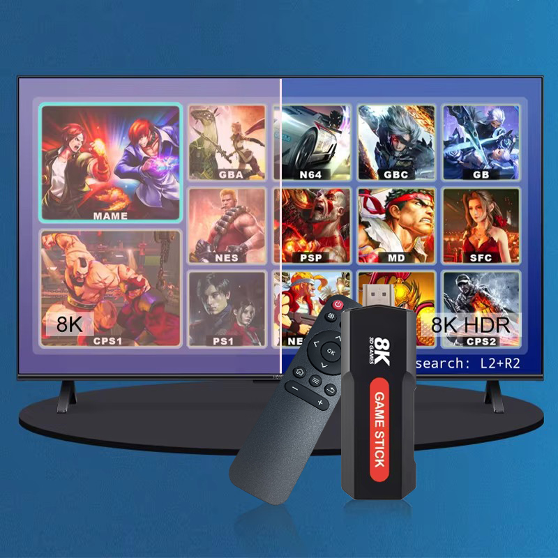 X2 Game Stick HD 4K 8K 3D Cons - огляд і ціна Gaming Console Android