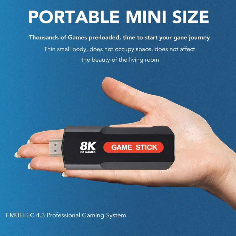 X2 Game Stick HD 4K 8K 3D Cons - огляд і ціна Gaming Console Android