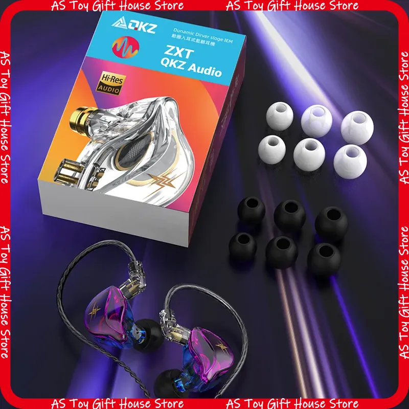 QKZ ZXT In Ear Wired Headphone - огляд і ціна Headset Gaming Console
