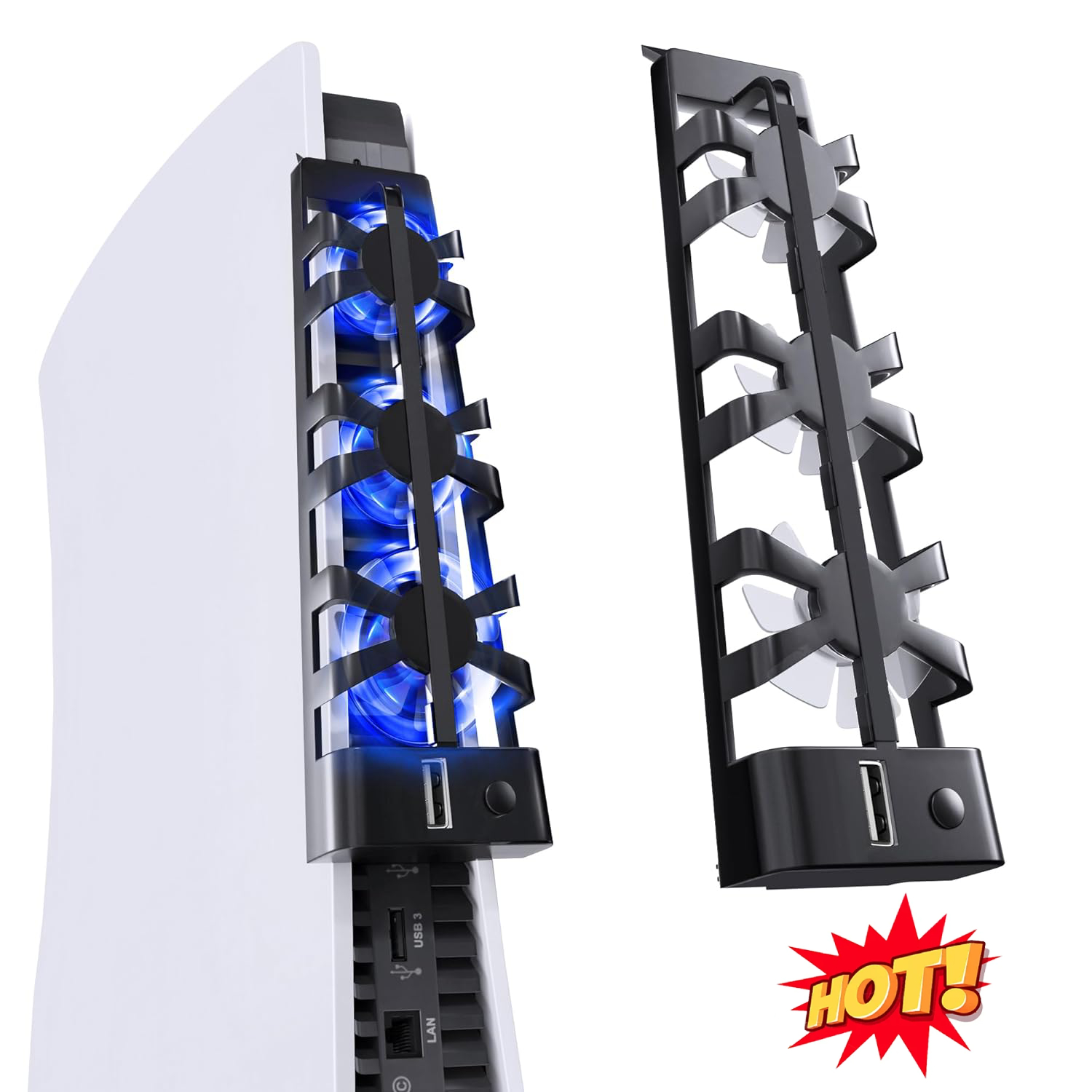 Cooling Fan for PlayStation 5  - огляд і ціна Console Cooling Fan