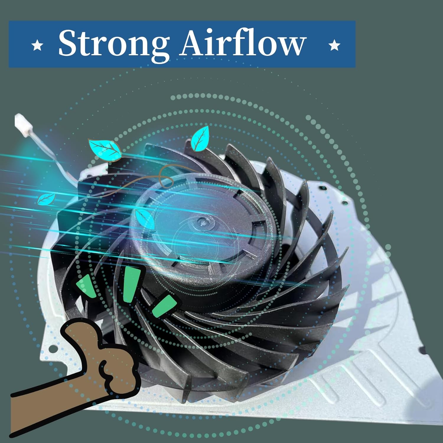 Original Inner Cooling Fan for - огляд і ціна Console Cooling Fan