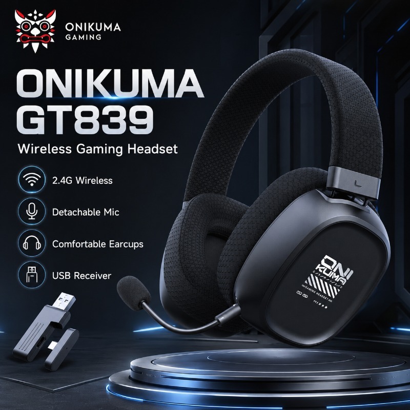 ONIKUMA GT839 Gaming Headset W - огляд і ціна Gaming Console Apple