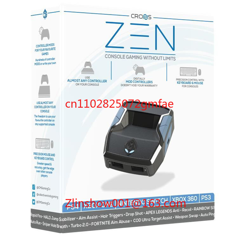 Cronus ZEN MAX2 Game Adapter C - огляд і ціна Console Gaming Zen